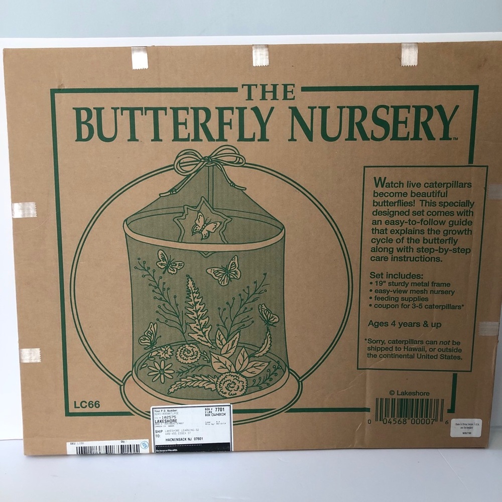 Butterfly nursery set